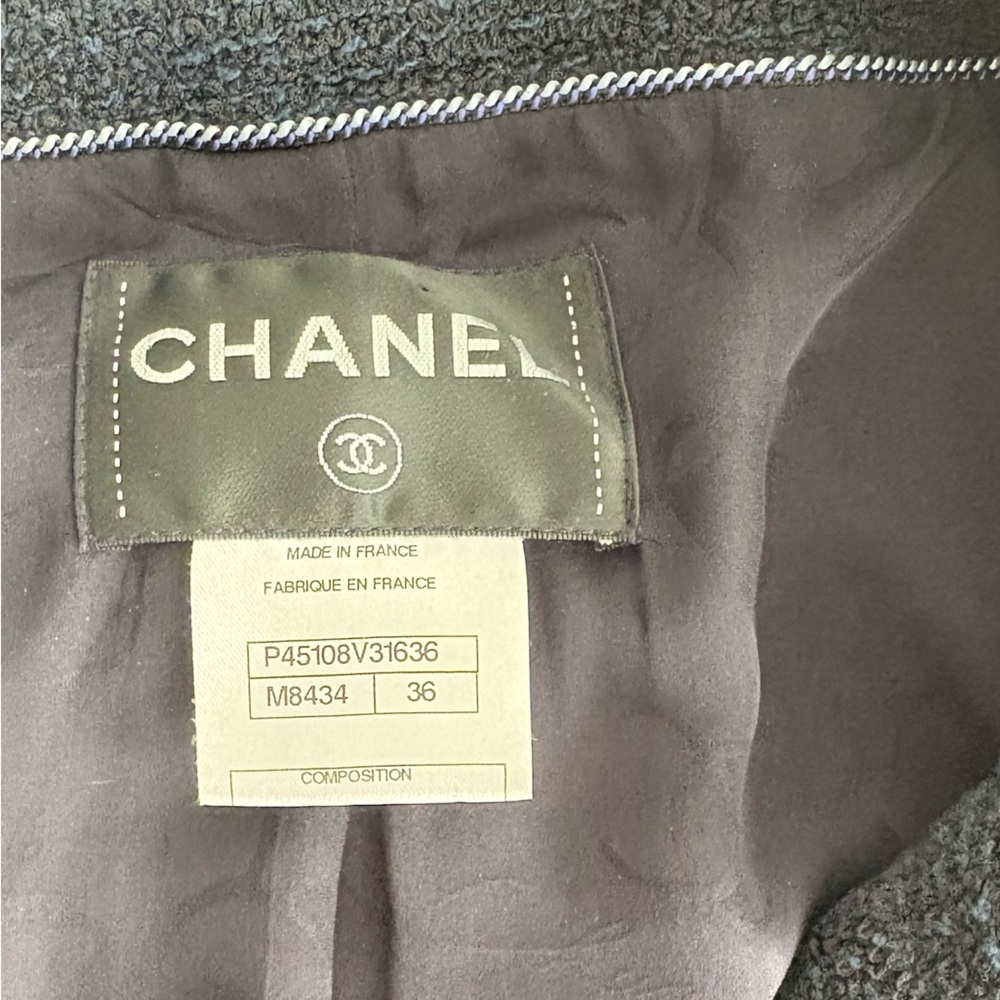 Authentic Chanel 2013 Jacket, Double-Breasted, Tw… - image 7